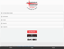 Tablet Screenshot of email.catholiccharities.net